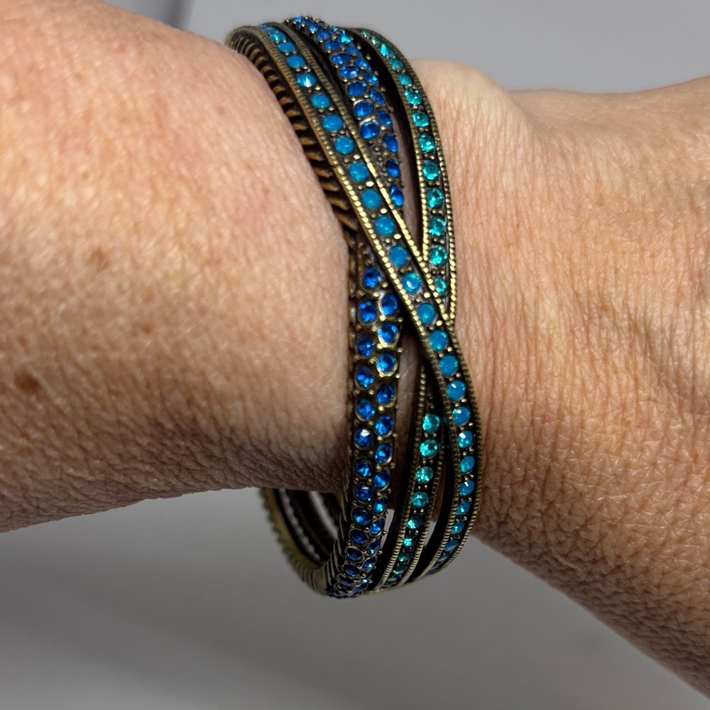Beautiful and Colorful Heidi Dais Bangle Bracelet